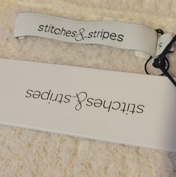 Revolve Clothing Stitches and Stripes Natural Beige Sweater Size XL - Picture 3 of 5